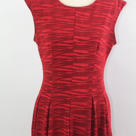 Gibby Skye Red Cocktail Dress - Size 14 - Picture 5 of 10